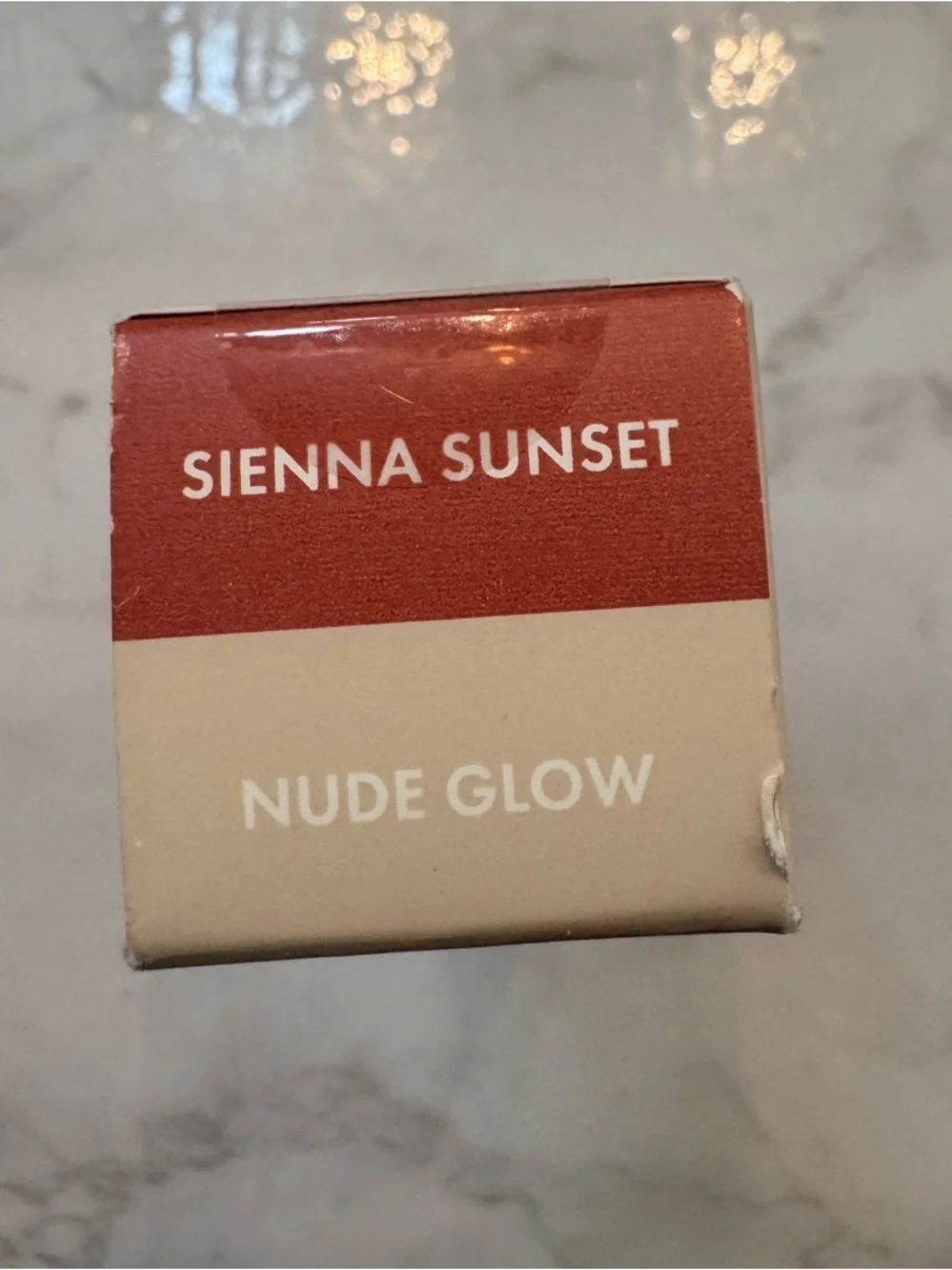 Wander Beauty On-the-Glow Blush and Illuminator Sienna Sunset/Nude Glow NIB